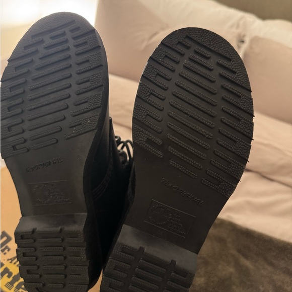 Dr. Martens Black Pascal Mono Boots - Picture 3 of 4